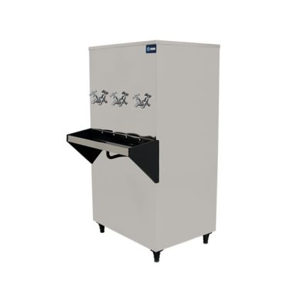 Bebedouro Industrial De Coluna 100 Litros com Torneiras Geladas e Natural KF10 Knox Bebedouros