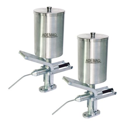Kit 2 Doceiras de Churros 5 Litros em Aço Inox Ademaq