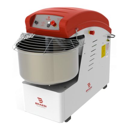 Amassadeira Espiral 40kg 2 Velocidades AES-40/1 N Style Braesi