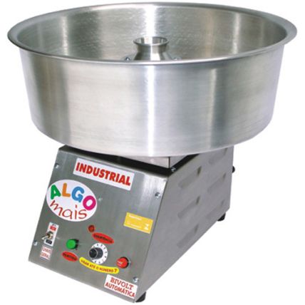Máquina de Algodão Doce Industrial Algo Mais Inox Bivolt Ademaq
