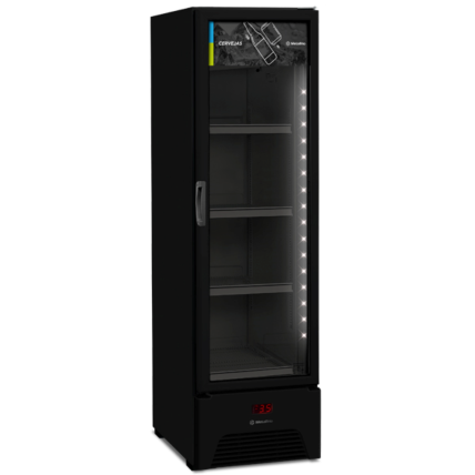 Cervejeira Expositora Slim Optima All Black VN28 Metalfrio 