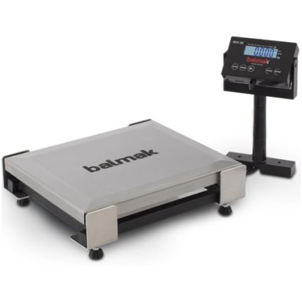 Balança Checkout 30kg Usb Serial RS232 Inox BCK30PB Balmak