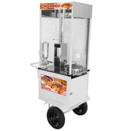 Carrinho de Churros Linha Econômica Aço Carbono Cefaz