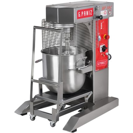 Batedeira Planetária com Carrinho BP38C 1,5CV 38L Inox 220V G.Paniz