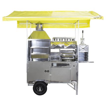 Carrinho de Churrasco, Hot-Dog, Pastel, Batata Frita (4 em 1) R2