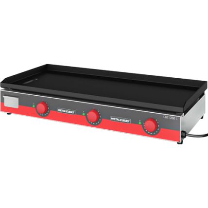 Chapa Bifeteira Light CBE-1200L 120cm 220V Metalcubas