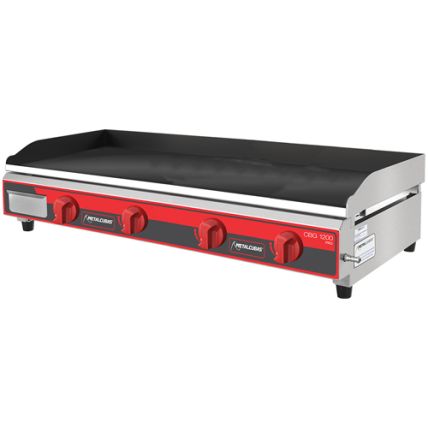 Chapa Bifeteira Profissional a Gás CBG-1200 120cm Metalcubas