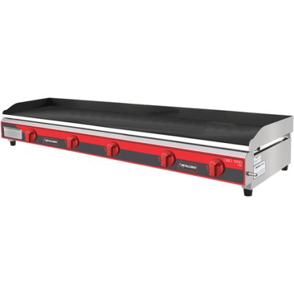 Chapa Bifeteira Profissional a Gás CBG-1500 150cm Metalcubas