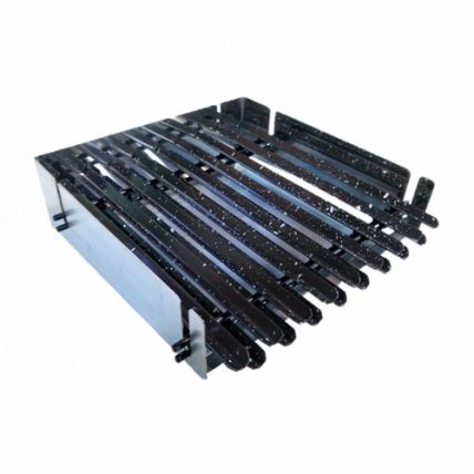 Char Broiler Aço Inox Para Acoplar Em Bifeteira E Fogareiro Guindani