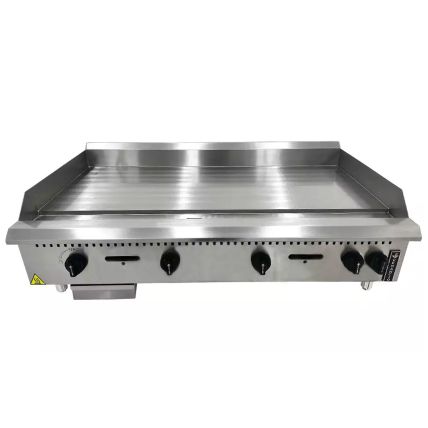Chapa A Gás Manual Industrial de Mesa 19mm Linha Prime PCM120G-ME Venâncio