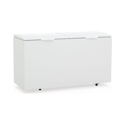 Conservador Horizontal Aço Com Pintura Branca 2 Portas Cegas GHBS-510 BR Gelopar