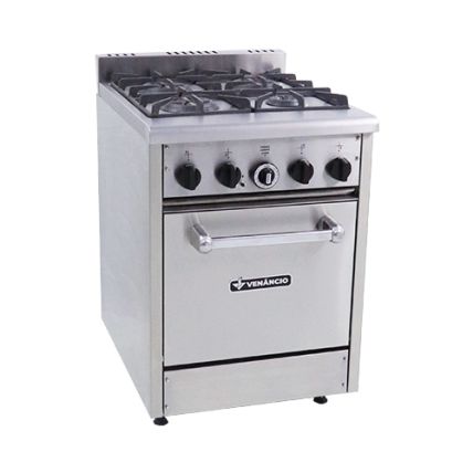 Fogão Don Bidone 4 Bocas com Forno Venâncio