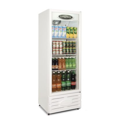 Expositor Refrigerado Vertical 400 litros - Branco Conservex