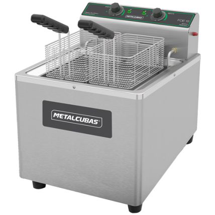 Fritadeira Zona Fria de Óleo FOE 15 M 8000W 220V Metalcubas