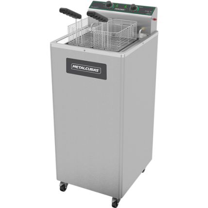 Fritadeira Zona Fria de Óleo FOE 15 P 8000W 220V Metalcubas