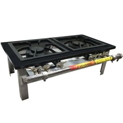 Fogão Extra 2 Queimadores Gás Mesa E2 Venâncio