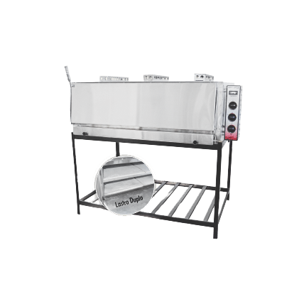 Forno de Pizza com Lastro Duplo FPT-1300 LD Tomasi