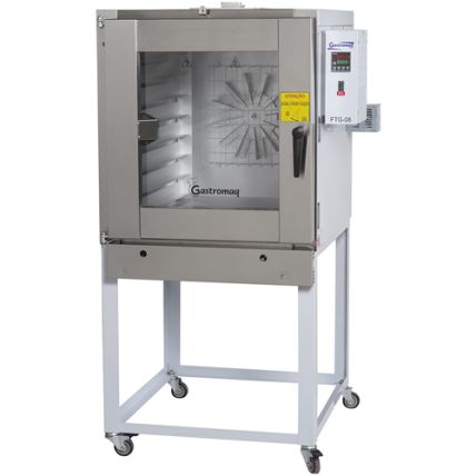 Forno Turbo a Gás FTG8 240 Pães 8 Esteiras Gastromaq 