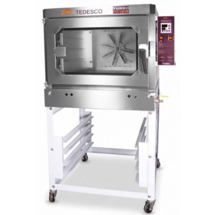 Forno Turbo Elétrico FTT-120E 4 esteiras Tedesco