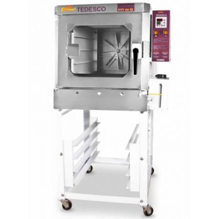 Forno Turbo a Gás FTT-80G 4 esteiras Tedesco