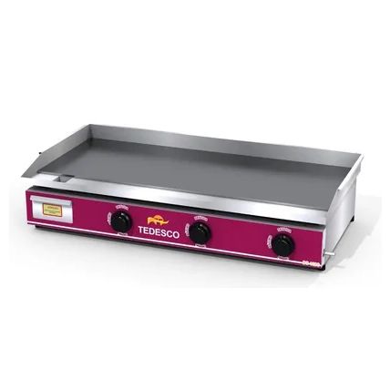Chapa Bifeteira a Gás BG102 Linha Luxo 3 Queimadores 100cm Tedesco