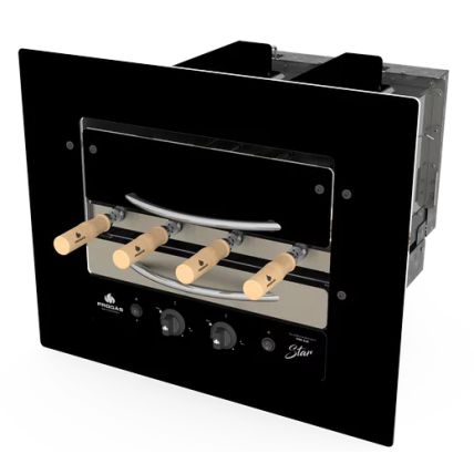 Forno Assador a Gás Baixa Pressão Rotativo Industrial de Embutir PRR-040 G STAR Progás