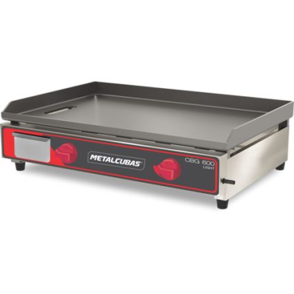 Chapa Bifeteira A Gás Light CBG-600L 60cm Metalcubas