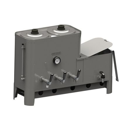 Máquina de Café a Gás 2 Depósitos 5 Litros com Esterilizador Universal