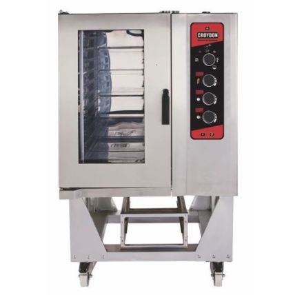 Forno Combinado 10 GNs com Aquecimento Elétrico Trifásico H101-E Croydon 1