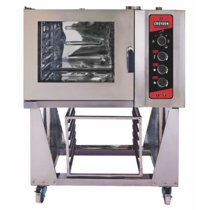 Forno Combinado 6 GNs com Aquecimento Elétrico Trifásico H062-E Croydon 1