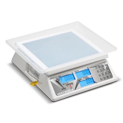 Balança Computadora De Cristal Líquido Com Back Light 30 Kg Com Bateria DCRB CL 30 Ramuza