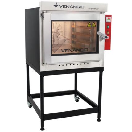 Forno Turbo Digitop a Gás 5 Esteiras FTDG5 Venâncio