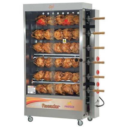Assador de Frango a Gás 6 Espetos GAL-30 Tomasi