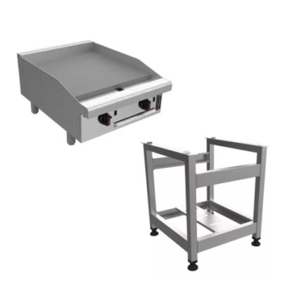 Chapa a Gás Manual Linha Prime com Cavalete 19mm PCM038G-ME Venâncio