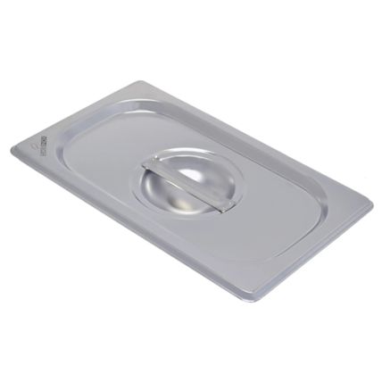 Tampa para Cuba Gastronômica 1/4GN Aço Inox Compre Conosco