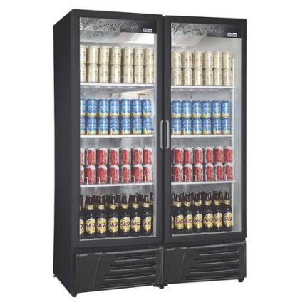 Cervejeira Vertical 2 Portas De Vidro RF-018 Frilux