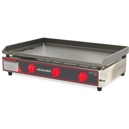 Chapa Bifeteira A Gás Light CBG-1000L 100cm Metalcubas