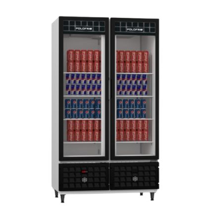 Visa Cooler Vertical Duplo 830 Litros Polofrio