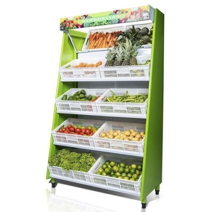 Vitrine Natural Hortifrutícola Para 8 Caixas Polar