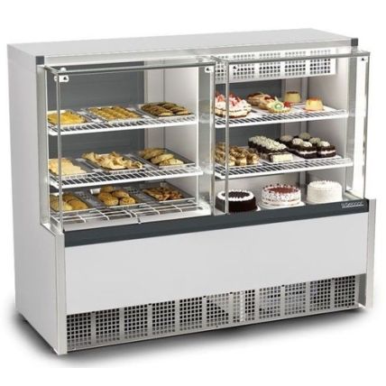 Vitrine Quente E Fria Com Resistência E Evaporador GQEA-140R Gelopar