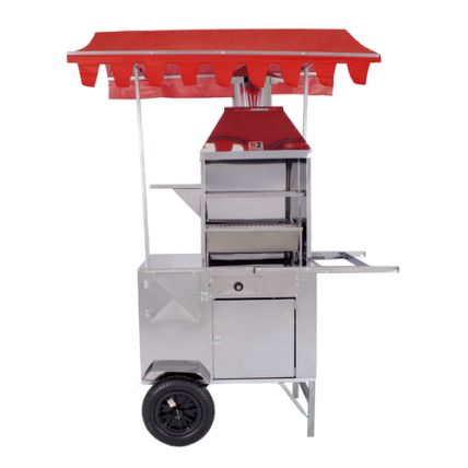 Carrinho de Churrasco Com 50cm De Churrasqueira R2