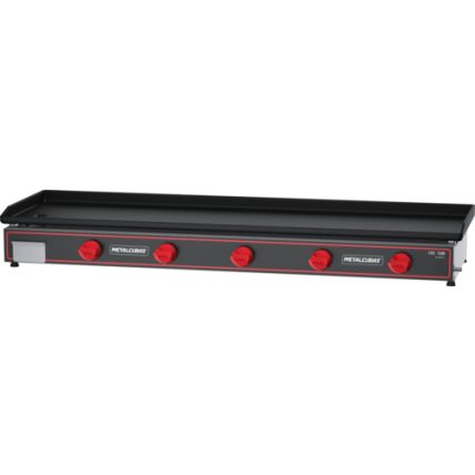 Chapa Bifeteira Compact A Gás CBG-1500C Metalcubas