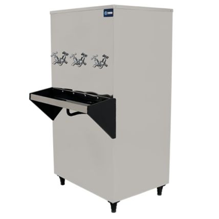 Bebedouro Industrial De Coluna 100 Litros com Torneiras Geladas KF10 Knox Bebedouros