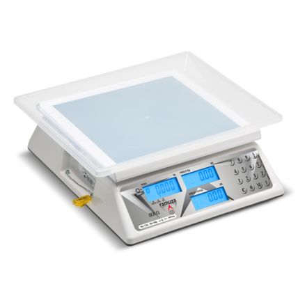 Balança Computadora De Cristal Líquido Com Back Light 15 Kg Com Bateria DCRB CL 15 Ramuza