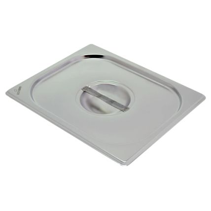 Tampa para Cuba Gastronômica 1/2GN Aço Inox Compre Conosco