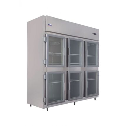Mini Câmara Comercial 6 Portas De Vidro RF-068 Frilux 