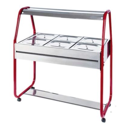 Self Service Frio 112Cm 6 Cubas Ibet
