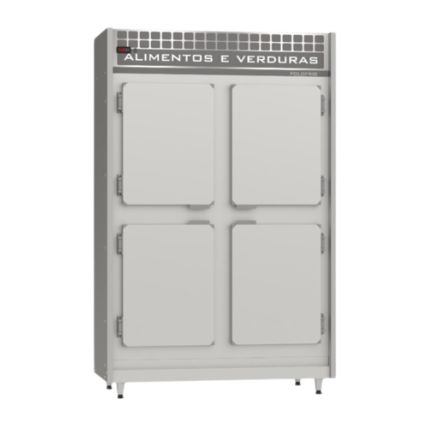 Geladeira Comercial 4 Portas Inox Polofrio