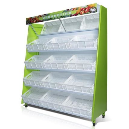 Vitrine Natural Hortifrutícola Para 12 Caixas Polar
