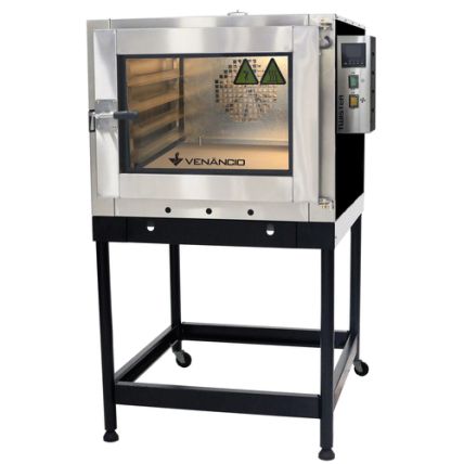Forno Turbo para Pão Francês a Gás Twister 5 Esteiras FVT5G Venâncio